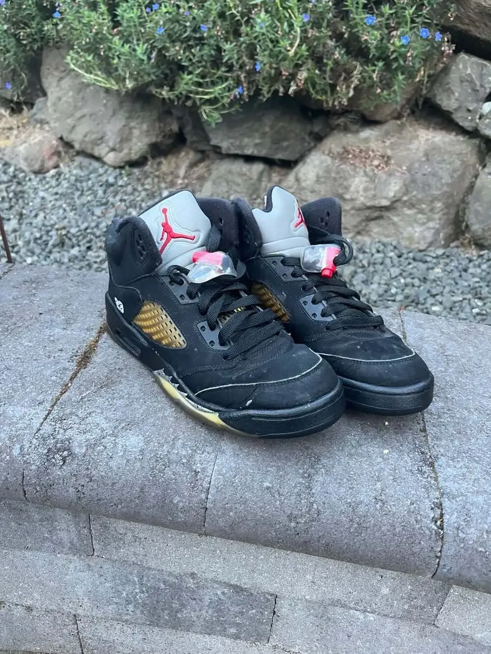 Nike Air Jordan 5 Retro Black Metallic